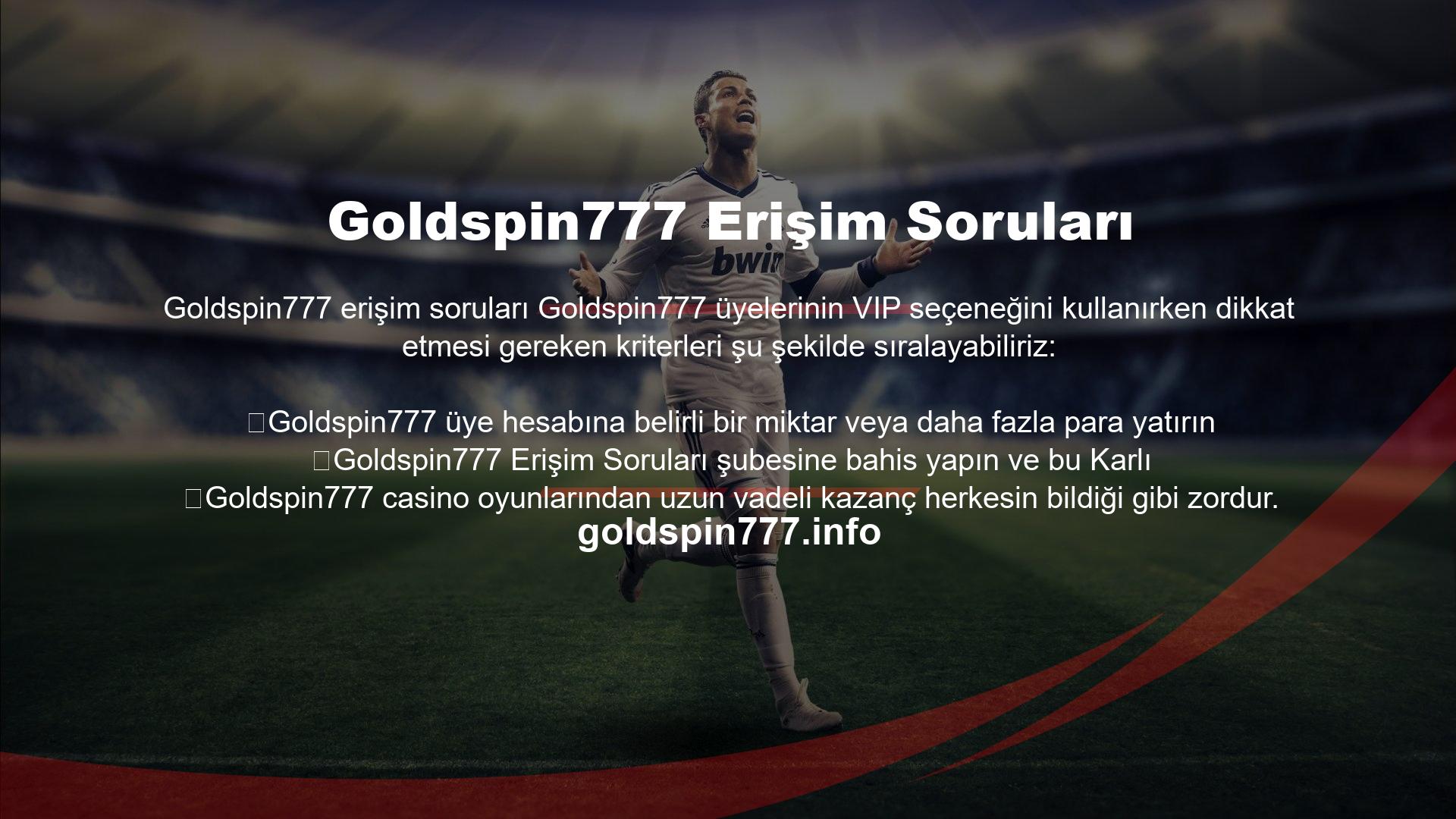 Goldspin777 Sportsbook'un avantajları nelerdir Goldspin777, spor bahisleri alanında çok çeşitli promosyonlar ve etkinlikler sunar