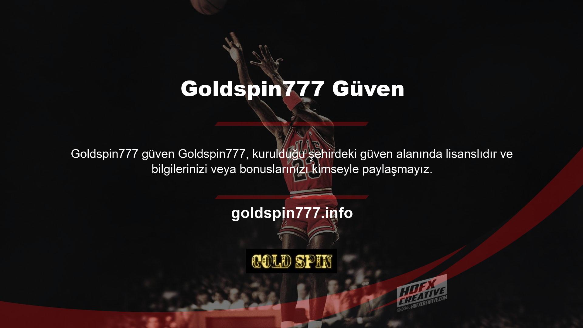 Çoğu casino sitesi Goldspin777'tir