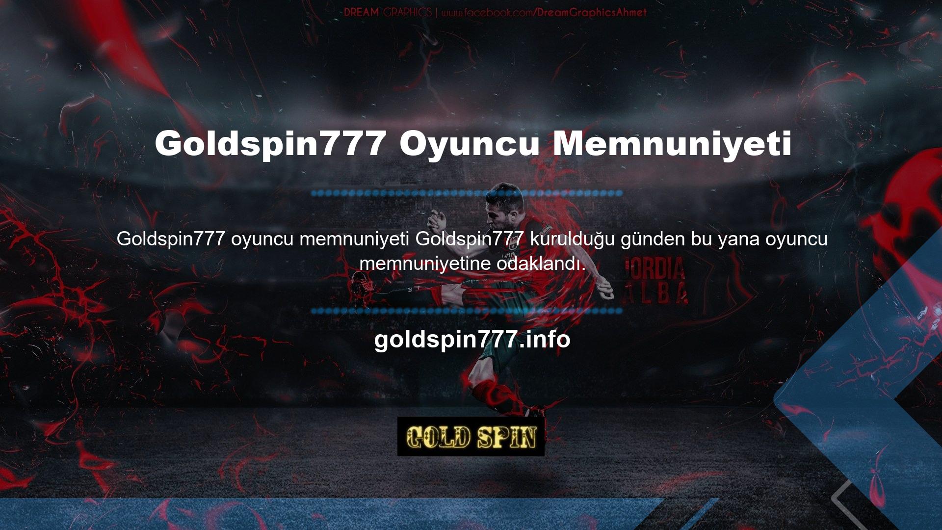 Bunun sonucunda Goldspin777 Bahis en popüler casino sitelerinden biri haline geldi